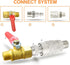 GASHER 1/4-Inch NPT Male Industrial Air Plug,1/4-Inch High Flow Pneumatic Plugs 300PSI (20-Pack)...