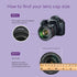 52MM Snap-On Front Lens Cap Cover Compatible with Canon, Nikon, Sony, Pentax All DSLR Lenses...