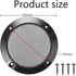 2pcs Speaker Grills Cover Metal Speaker Grill Mesh Round Woofer Guard Protector Cover Circle Speaker Grill Mesh Decorative with Screws......