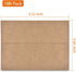 A1 Small Envelope - Mini Brown Kraft Paper Envelopes| Self Sealing |Perfect sized envelopes for personalize gift cards, wedding envelopes or Birth...