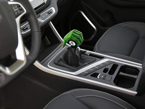 Abfer Green Gear Shifter Knobs Car Handle Stick Shift Knob Unique Shape Fit MT Automatic Vehicle Trucks...