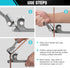 DURATECH Tube Bender, Pipe Bender, 3-IN-1, 1/4", 5/16", 3/8", for Copper, Brass, Aluminum and Thin Steel Pipes...