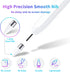 Stylus Pen, Active Stylus Pen Compatible for iOS and Android Touchscreens/Phones, Rechargeable Stylus Pen with Dual Touch Screen, Stylus Pencil fo...