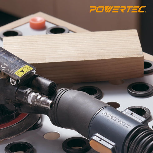 POWERTEC 70379 Quick Connect Fitting 1-1/4" ID, Extra Adapter Used with POWERTEC Power Tool Vacuum Hose Kits 70257, 70355 & 70376...