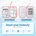 ProCase Electronics Organizer Travel Case, Portable Tech Cable Organizer Bag, Charger Organizer Case Pouch for Travel Accessories, Electronics, Po...