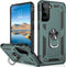 IKAZZ for Galaxy S21 Plus Case,Military Grade Shockproof Heavy Duty Protective Phone Cover Pass 16ft Drop Test with Magnetic Kickstand Car Mount H...