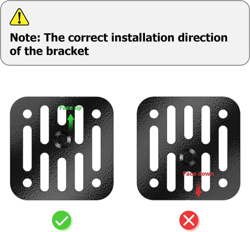 Notiela Wall Mount Bracket for Yamaha YAS-207 YAS-209 YAS-108 YAS-109 Soundbars and Speakers...