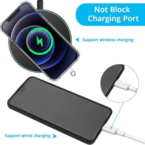 Hand Wrist Strap Lanyard with Tether Patch, 6 Pcs Adjustable Nylon Wrist Straps with 6 Pcs Transparent Phone Pads...