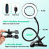 10X Magnifying Glass with Light, Clip on Mganifier with Light, 48 LED Desk Magnifying Glass wtih Clamp, 3 Modes Dimmable Magnifying LED Lamps for ...