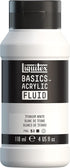 Liquitex BASICS Acrylic Fluid Paint, 250ml (8.5-oz) Bottle, Titanium White...