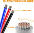 10 Kits 16 AWG 2 Pin Connector Waterproof Wire Connectors 2 Pin Automotive Electrical Connectors Quick Disconnect 2 Wire Connectors with 16 Gauge ...
