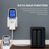 US Plug Multi Functional Power Meter with Backlight Monitor, Voltage Electricity Power Measurement Socket Outlet, Home Tools Kits...