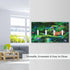 Decorative Switch Plate Covers Forest Spring Enchanted Fairy Wonderland Green Ground 4 Gang Device Light Switch Cover Quad Toggle Wall Plate Elect...