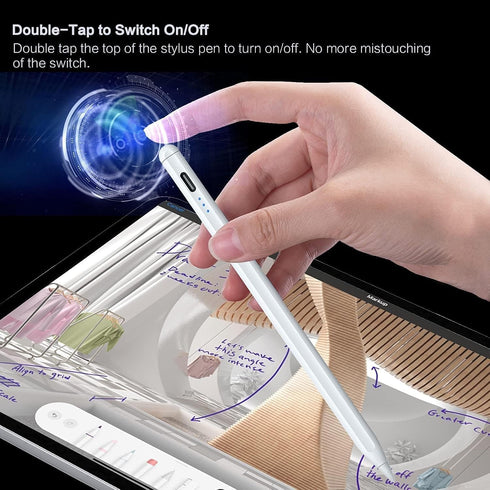 Stylus Pen for iPad 9th&10th Gen, Apple Pencil 2nd Generation, 2X Fast Charge Apple Pen for iPad 2018-2023, iPad Pencil for iPad Pro 11/12.9 3/4/5...