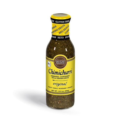 Gaucho Ranch Chimichurri Sauce Original Flavor | Chimichurri Seasoning Mix of Parsley, Garlic and Rosemary with Hints of Oregano | Adobo Sauce Glu...