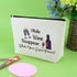 Wine Lovers Gifts Wine Drinker Gifts Makeup Bag Wine Gifts for Mom Wife Sister Friendship Gifts Wine Gifts for Wine Lovers Appreciation Gifts for ...
