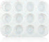 Silicone Muffin Pan Regular 12 Cups Muffin Tin for Muffin and Cupcakes, Non-stick Bakeware Durable Baking Mold Cupcake Molds BPA Free....