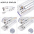 Transparent Desk Acrylic Stapler for Office - Silver Color...