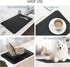 Drying Mat for Kitchen Countertops, Coffee Mat Hide Stain Rubber Backed Absorbent Dish Drying Mat (Black, 16"x24")...