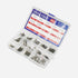 M3 Hex 304Stainless Steel Standoff Male Female Metric Thread Mount Spacer Screw Nut Bolt Motherboard Spacer Prototyping Accessories for PCB, Quadc...