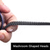 3M Dual Lock SJ3550A 1"×8ft Black 1 Pack Reclosable Fastener Mounting Tape Interlocking Mushroom shaped Strong Adhesive Hook Lock Sticky Tape for ...