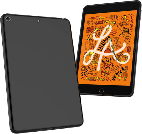 Case for iPad Mini 5 2019, Slim Design Matte TPU Rubber Soft Skin Silicone Protective Case Cover for Apple iPad Mini 2019 (5th Generation) Table,B...
