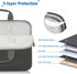 Hseok 13-14 Inch Laptop Case with Handle and Small Case,Water Resistant Durable Laptop Bag for MacBook,HP,ASUS,Dell,Lenovo,D02G01...