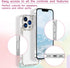 Compatible with iPhone 13 Pro Max Clear Case Cute for Women Girls Bling Diamond Glitter Rhinestone Sparkle Shiny Bumper Design Soft Silicone Luxur...