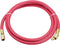 uxcell Refrigerant Charging Hose, 1/4 SAE Thread 4.92Ft Length 500PSI Tube HVAC Hoses, for Home Air Conditioner Refrigeration Maintenance, Red...