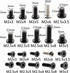 500pcs Laptop Notebook Computer Screw Kit Set for IBM HP Dell Lenovo Samsung Sony Toshiba Gateway Acer...