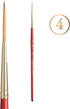 Princeton Heritage Paintbrush, Size 4, Scarlet...