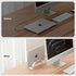 Acrylic Vertical Laptop Stand for Desk,Acrylic Invisible Desktop Notebook Dock,Vertical Laptop Holder Space-Saving Organizer for All MacBook, Surf...