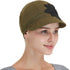 Bamboo Fashion Hat for Woman Daily Use with Brim Visor, Hats for Cancer Chemo Patients Women...