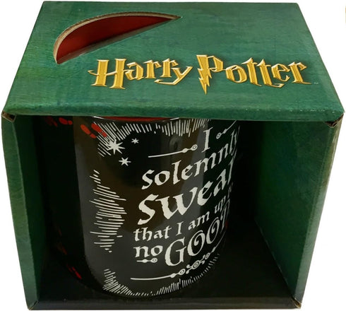Silver Buffalo Harry Potter I Solemnly Swear That I Am Up to No Good Ceramic Mug, 14-Ounces...