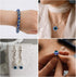 Savita 100pcs Blue Evil Eye Beads Eyeball Beads Handmade Resin Beads Charms for DIY Bracelets Necklace Jewelry Making (10mm/0.4 inch)...