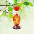 Ant Moat for Hummingbird Feeders, Hummingbird and Oriole Hanging Feeder Ant Guard,Large Capacity Bird Feeder Accessory Hooks, 4 OZ,Red,2 Pack...