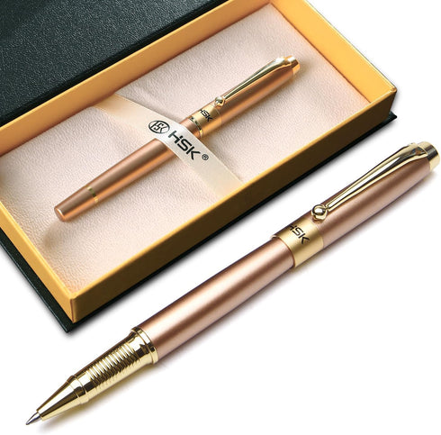 HSK Ballpoint Pens Luxury gift Pen Black Refill Line width 0.5mm,Best Ball Pen Gift Set for Men & Women Professional Executive,Office,Nice Pens Cl...