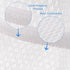 uxcell 2Pcs Bra Washing Bag, 11.8 x 6.7 Inch Rectangle Mesh Laundry Bags for Washing Machine Wash Delicate, Sock, Underwear, Blue...