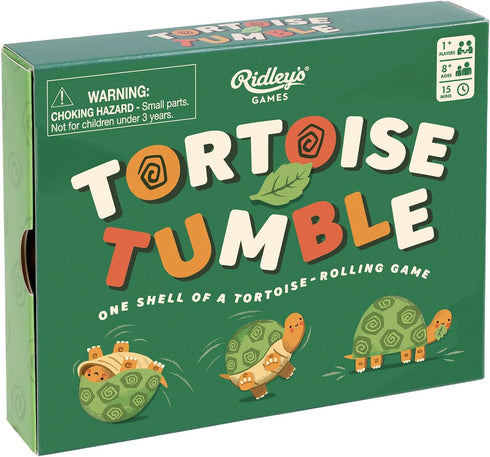 Ridley's Games Tortoise Tumble- Fast Paced Family Game - Press-your-luck to earn more points - Parties, Trips, Camping, Game Night - Gift for Kids...