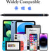 Stylus Pen for iPad, DOGAIN iPad Pencil for Touchscreen with Dual Touch Function, Active Digital Fine Point iPad Pen Compatible with iPad/Pro/Air/...