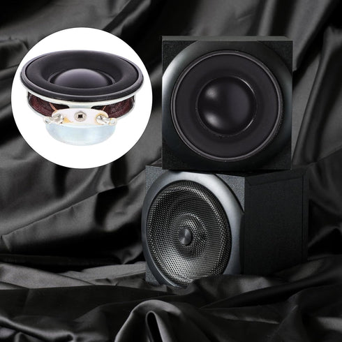 Healifty Full Range Speaker 4 Ohm 5w Mini DIY Audio Subwoofer Loudspeaker Computer Speakers Home Car Audio Speakers...