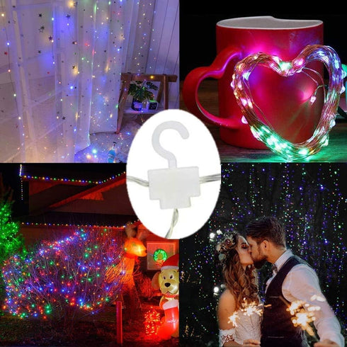 Curtain Lights, String Lights Bedroom, 300 LED 9.8x9.8Ft Twinkle String Light Decorations for Window Wedding Bedroom Wall Party Backdrop, Cute Hom...