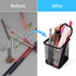 Pen Holder for Desk, Wire Mesh Pencil Cup Holder for Desk Organizer for Office Supplies...