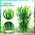 Fish Tank Decorations Plants, 20pcs Aquarium Decorations Plants Plastic, Fish Tank Accessories, Fish Cave and Hideout Ornaments, Aquarium Decor...
