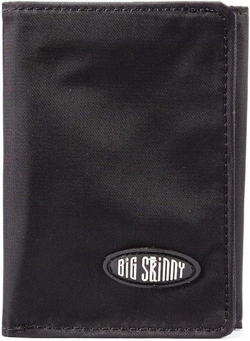 Big Skinny Men's Tri-Fold Slim Wallet, Holds Up to 25 Cards...