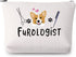 Furologist Funny Puppy Stylist Cute Dog Groomer Cosmetic Bag Dog Groomer Survival Kit Zipper Pouch Pet Grooming Gifts...