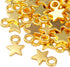 100pcs Mini Star Charms Alloy Star Shape Charms Pendants for DIY Crafting Jewelry Making...