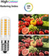 E14 LED Light Bulbs 5W Equivalent 40W Daylight White, Turkish Moroccan Lamp Bulb Replace, Range Hood Light Bulbs European Base 450lm AC110V for Pe...