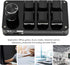 Sonew One Handed Programmable Mechanical Keyboard with Knob, Multifunction 6 Key Mini Gaming Keypad Shortcut DIY Keyboard (Black)...