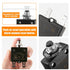 10A Manual Reset Button Circuit Breaker 2 Pack 125/250V AC 50V DC Thermal Overload Protector with Quick Connect Terminals and Waterproof Button Ca...